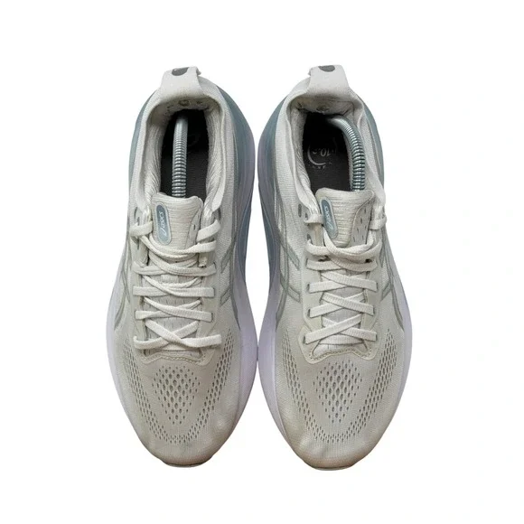 Asics Gel-Kayano 31 Womens Size 10.5 White Grey Running Shoes 1012B794 - Picture 10 of 15